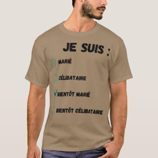 Spaß Ix27m bald verheiratete Originalgeschenk T-Shirt