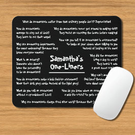 Spaß Jokes Funny Accounting Mousepad