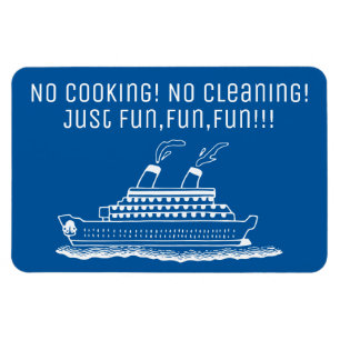 Spaß Keine Kochen Kreuzfahrtschiff Kabine Statero Magnet