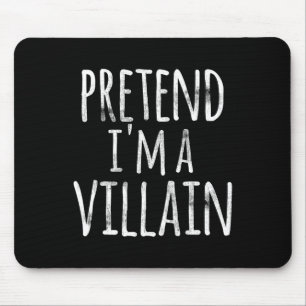 Spaß Lazy Halloween, so tun, als wäre ich ein Vill Mousepad