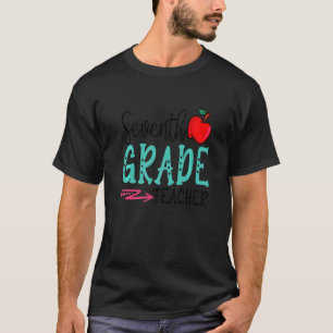 Spaß Lehrer der 7. Klasse zurück zum ersten Schult T-Shirt