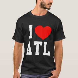Spaß Liebe Atlanta Georgia Souvenir Urlaub Atl Ges T-Shirt