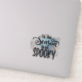 Spaß, lustiges Halloween-Zitat Aufkleber