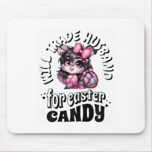 Spaß macht Spaß und Osterkandy T-Shirt lustig Mousepad