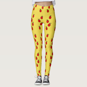 Spaß-Marienkäfer-Muster-Leggings Leggings