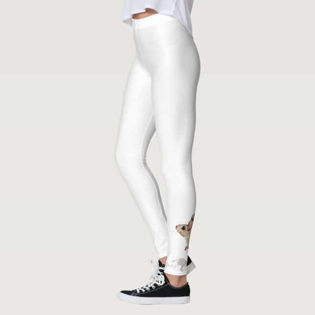 Spaß-Mäusekunst auf Leggings-Großer Leggings (Links)