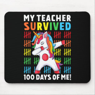 Spaß mein Lehrer überlebte 100 Tage von mir am 100 Mousepad