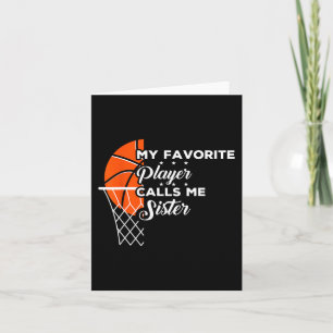 Spaß Mein Lieblings-Basketball-Spieler ruft mich S Karte