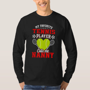 Spaß Mein Lieblings-Tennisspieler nennt mich Grusc T-Shirt