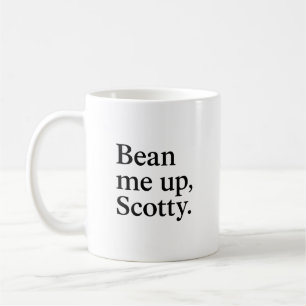Spaß Minimalistisch Playful Sci-fi Kaffeetyppograf Kaffeetasse