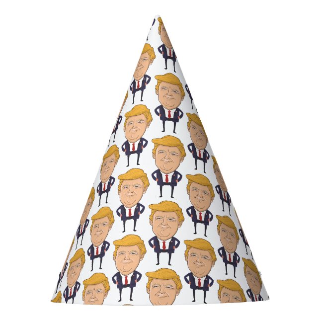 Spaß mit den Wahlen zu Präsident Donald Trump Partyhütchen (Vorderseite)