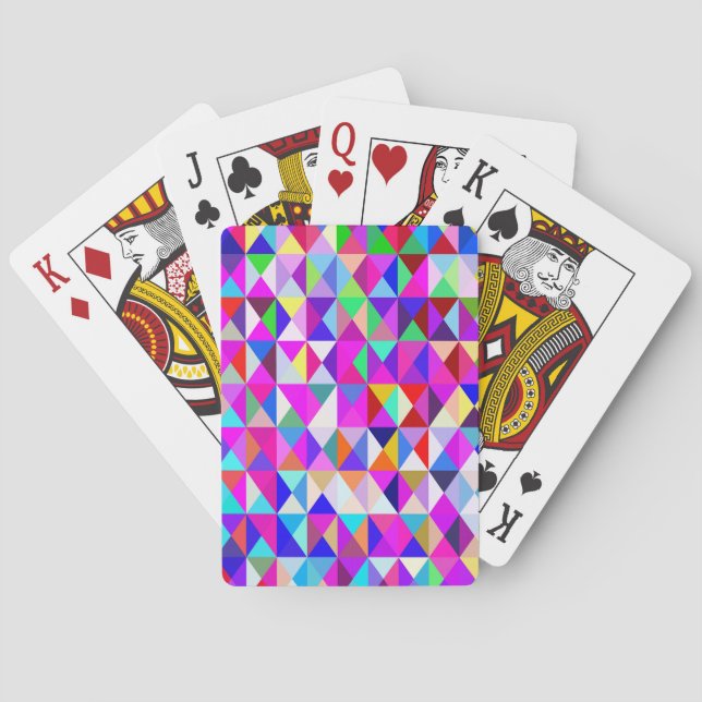 Spaß mit Geometrien.... Spielkarten (Rückseite)