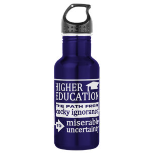 Spaß mit höherer Bildung Trinkflasche