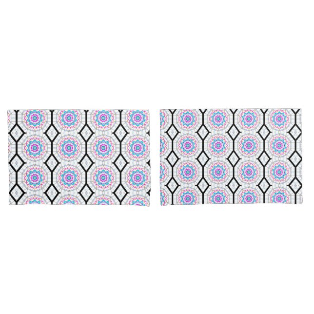 Spaß mit Kaleidoskopen Kissenbezug (Vorderseite-Set)