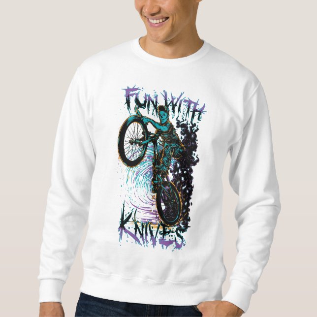 Spaß mit Messern Sweatshirt (Vorderseite)