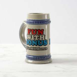 Spaß mit Prämie Stein Bierglas