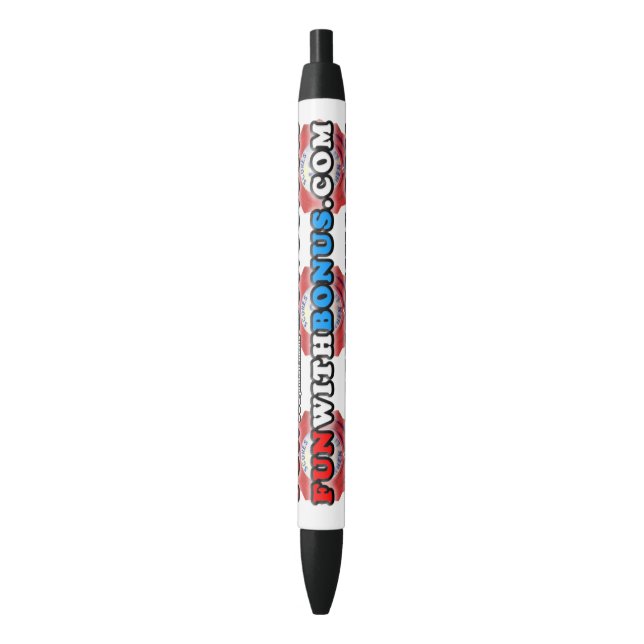 Spaß mit Prämien-Website-Stift Kugelschreiber (Vorderseite Vertikal)
