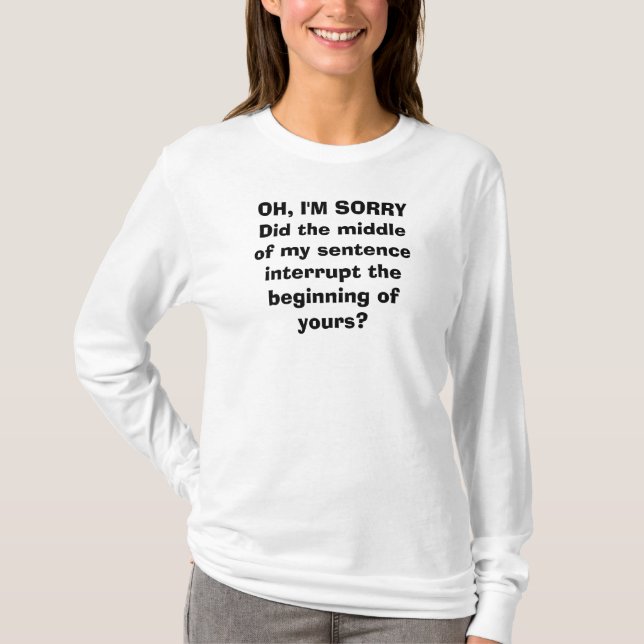 SPASS MIT SARCASM T-Shirt (Vorderseite)
