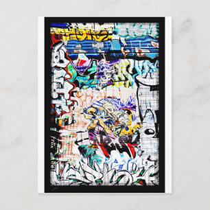 Spaß mit Tags Postkarte