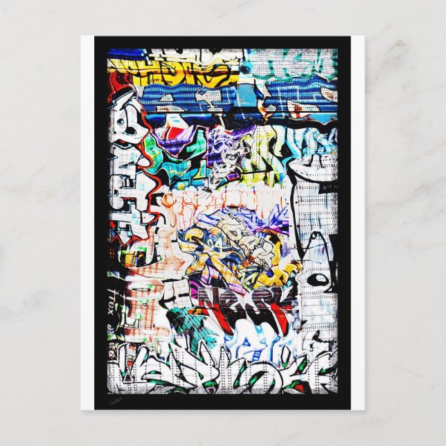 Spaß mit Tags Postkarte (Vorderseite)