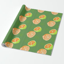 Spaß mit Zitronen, Zitrus-Wrap-Papier
