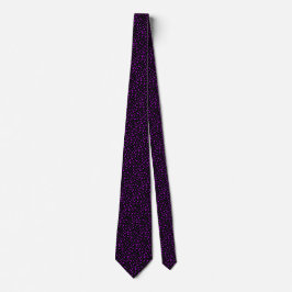 Spaß-Modecooler Chic-zusätzliches lila Schwarzes Krawatte