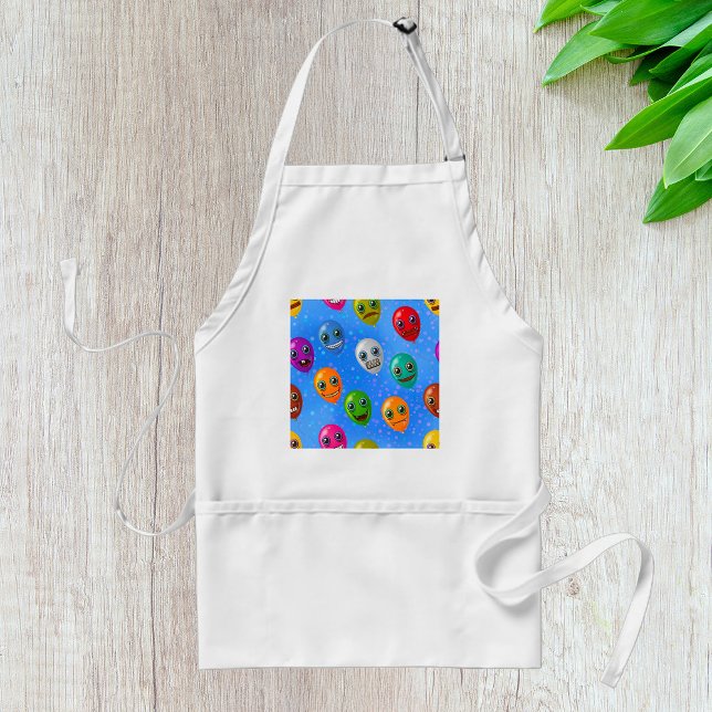 Spaß Monster-Gesichter-Balloons Schürze (Von Creator hochgeladen)