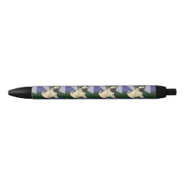 Spaß-Mops-Welpen-Hundekunst-Tinten-Stift Kugelschreiber