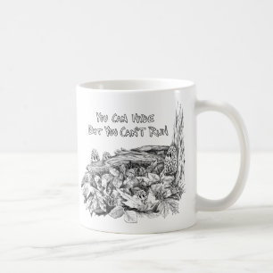 Spaß-Morchel-Pilz-Tasse Kaffeetasse