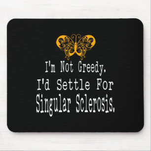 Spaß Multiple Sklerose Sensibilisierung Schmetterl Mousepad