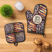 Spaß Nana Geschenk! Oven Mitt und Pot Holder