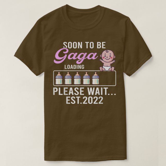 Spaß neue Oma , Schwangerschaft Ankündigung bald s T-Shirt (Design vorne)