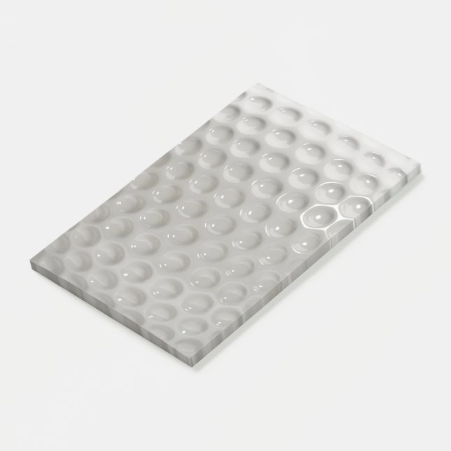 Spaß-Neuheits-Golfball-Sport Post-it Klebezettel (angewinkelt)