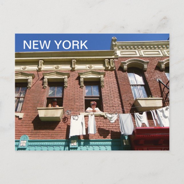 Spaß New York Postcard! Postkarte (Vorderseite)