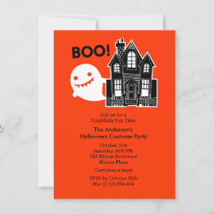 Spaß nicht so Beängstigend Halloween-Party Einladu Einladung