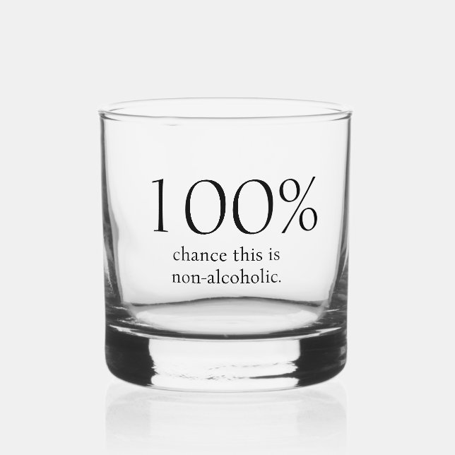 Spaß nichtalkoholisch whiskyglas (Vorderseite)