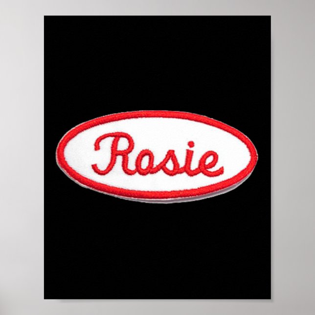 Spaß Niedlich Rosie The Riveter Feminist Costume Poster (Vorne)