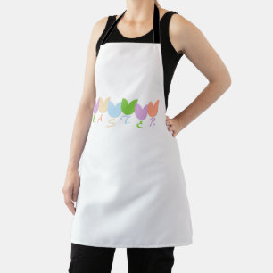 Spaß, Niedliche Pastellfarben Ostern Frühjahr Tuli Schürze