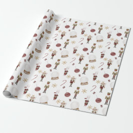 Spaß Niedliche Weihnachtsfarbe Akzente 3 Geschenk Geschenkpapier