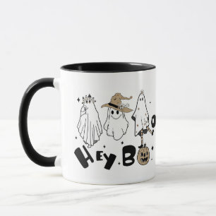 Spaß Niedliche Whimsical Ghost Halloween Tasse