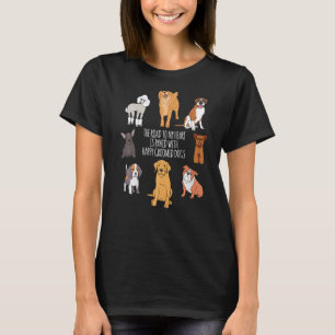 Spaß Niedlicher Hundezüchter T-Shirt