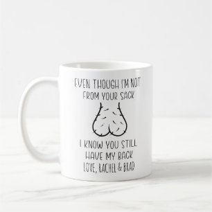 Spaß, obwohl ich nicht aus deinem Sack bin, weiß i Kaffeetasse