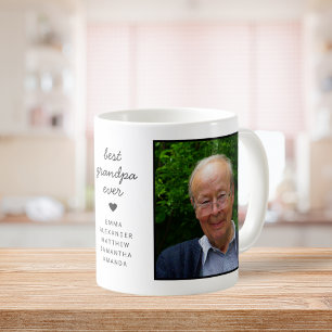 Spaß Personalisiert Bestes Opa je Foto Kaffeetasse