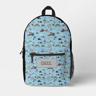 Spaß Personalisierte Luftfahrt Bedruckter Rucksack