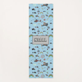 Spaß Personalisierte Luftfahrt Yogamatte