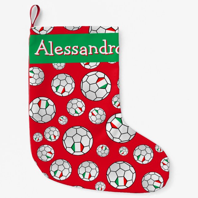 Spaß-personalisierter gelegentlicher kleiner weihnachtsstrumpf (Vorderseite)