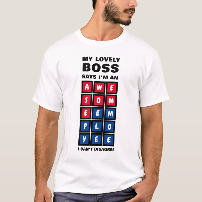 Spaß PHANTASTISCHE BESCHÄFTIGUNGSMITGLIEDER T-Shirt (Vorderseite)