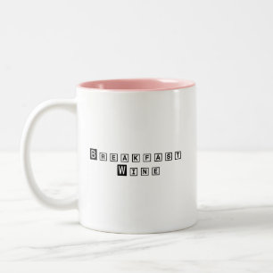 Spaß Phantastische Trendy Typografie Awkward Cowor Zweifarbige Tasse