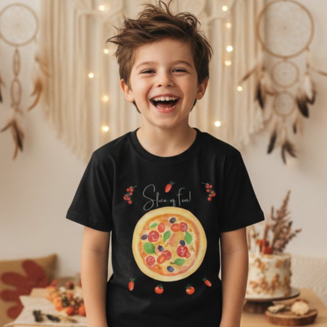 Spaß, Pizza zum Geburtstag T-Shirt (Von Creator hochgeladen)