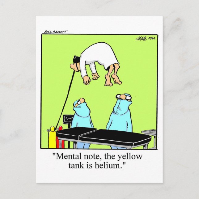 Spaß Postkarte (Vorderseite)